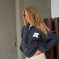 Signature Zip Hoodie Blue