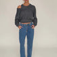 Classic Straight Leg Jeans Bright Blue