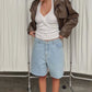 Long Bermuda Shorts Light Blue