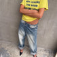 Not Leaving The Room Tee Yellow