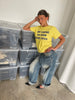 Not Leaving The Room Tee Yellow