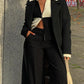 Tile Knitted Vest Black/Ivory