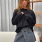 Open Back Top Black