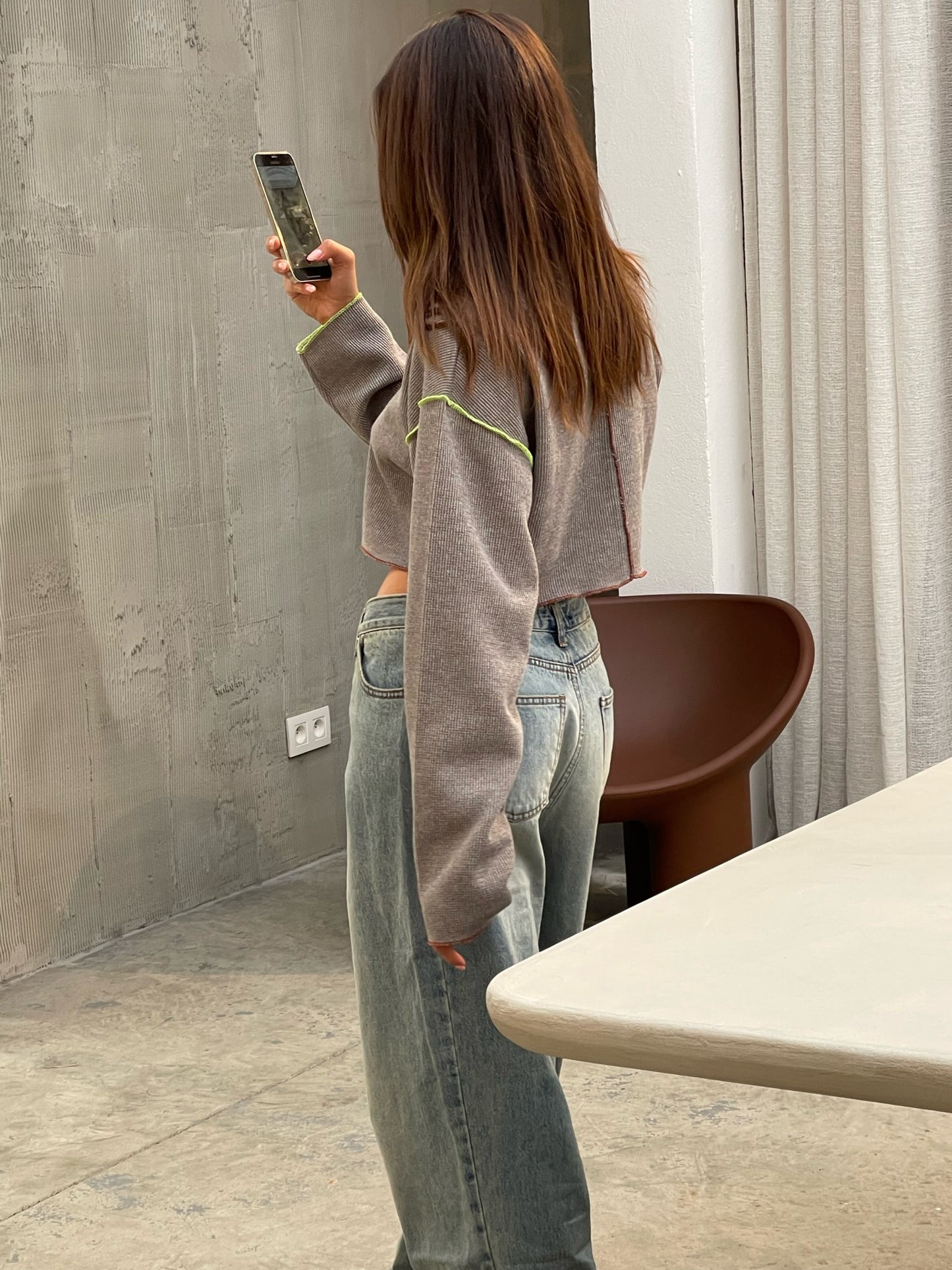 Side Closure Jeans