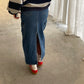 Cargo Denim Skirt