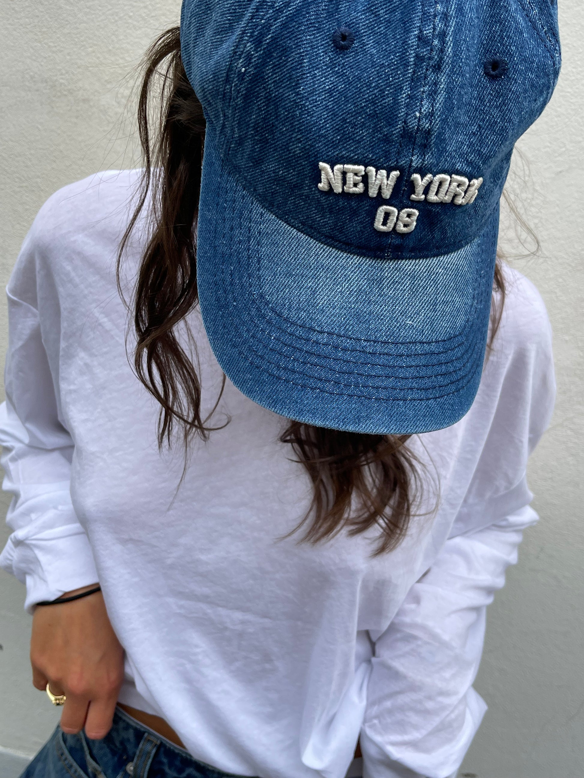 Ny cap top dark blue