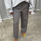 Essential Classic Straight Pants Grey