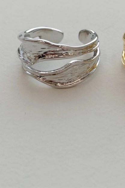 Duo Ring Silver
