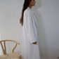 Gaberdine Coat White